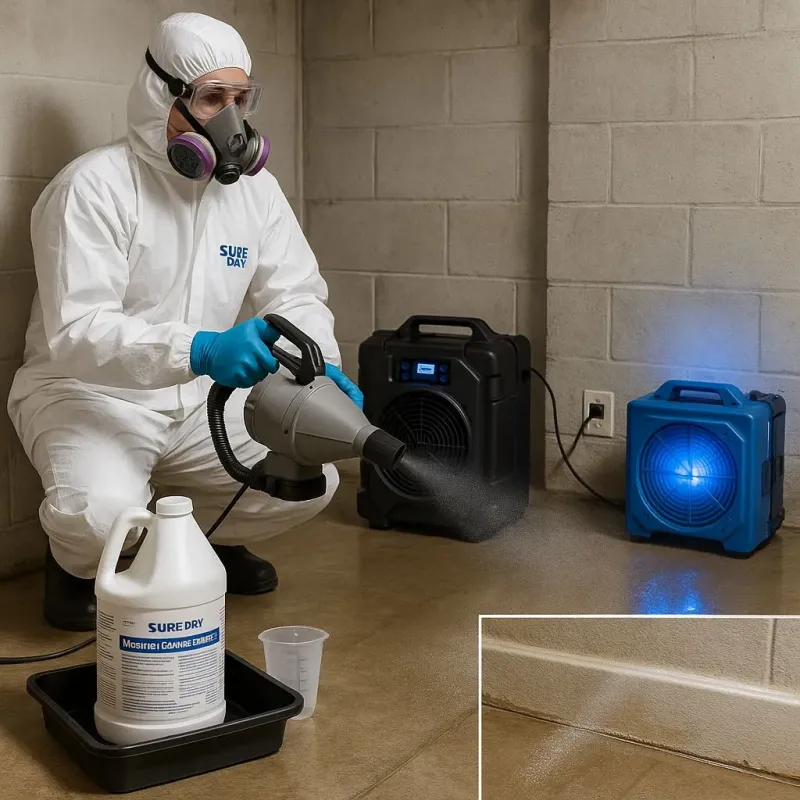 Sanitization and Odor Removal process in Mangum, OK