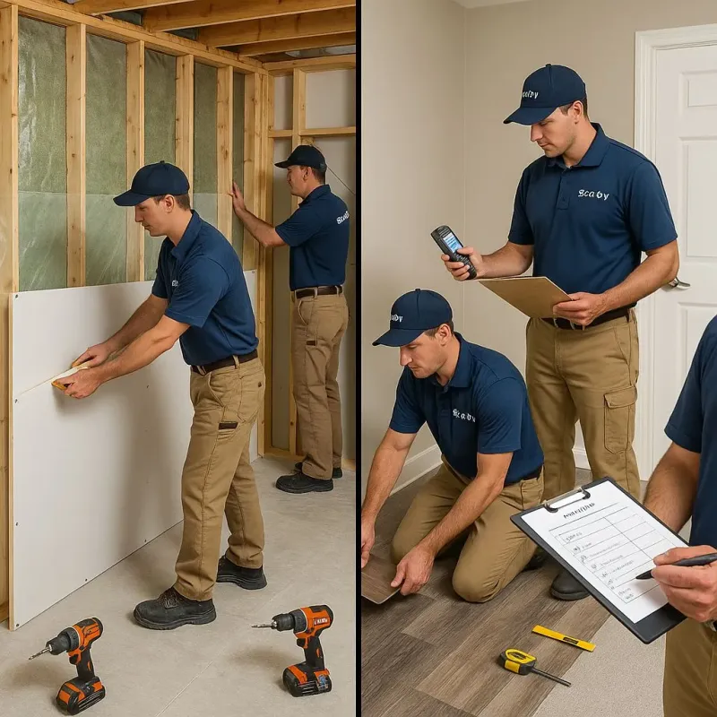 Repairs and Reconstruction process in Mangum, OK